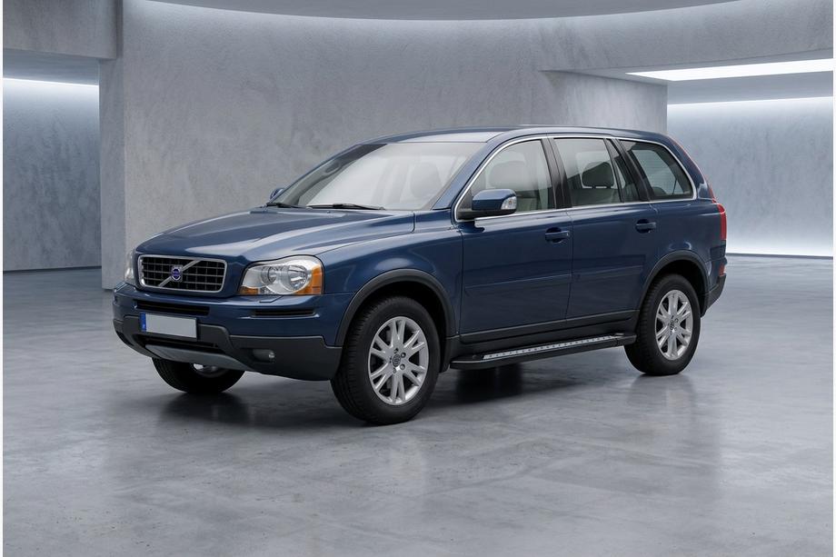Volvo XC90 2002–2014 Sānu sliekšņi New Vision Black (2 gab., alumīnijs) Image