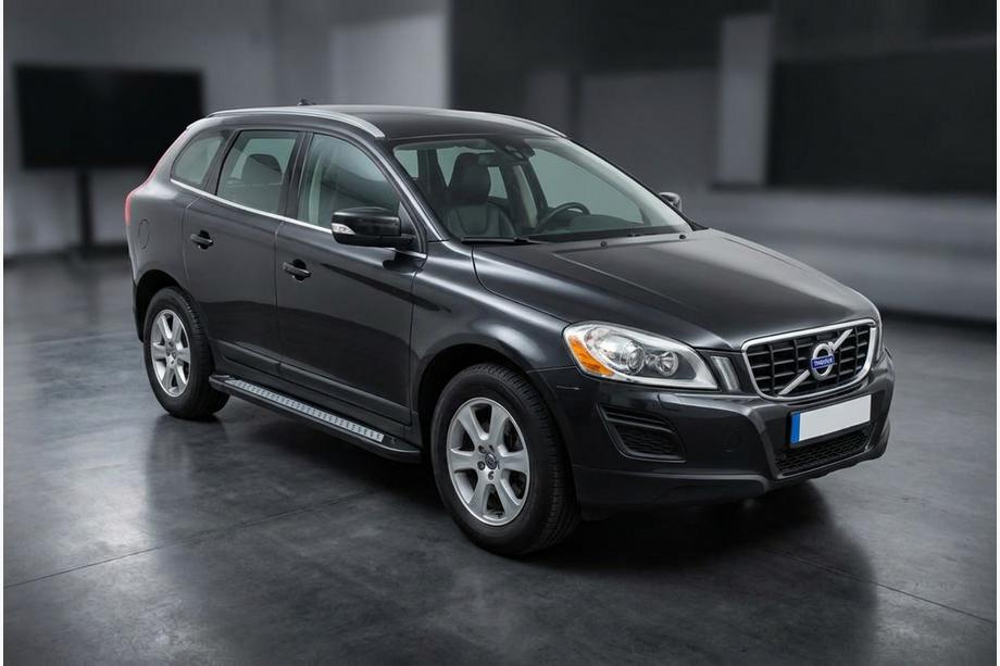 Volvo XC60 2009–2017 Sānu sliekšņi New Vision Black (2 gab., alumīnijs) Image