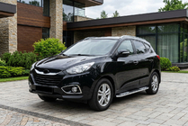 Hyundai IX-35 2010–2015 Sānu pakāpieni Tayga V2 (2 gab., alumīnijs) foto 1