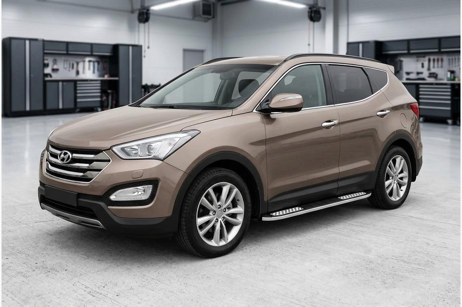 Hyundai Santa Fe 3 2012–2018 Sānu pakāpieni Tayga V2 (2 gab., alumīnijs) Image