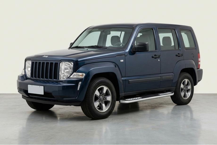 Jeep Cherokee/Liberty 2007–2013 Sānu pakāpieni Tayga V2 (2 gab., alumīnijs) Foto 1