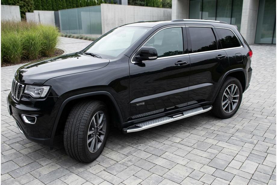 Jeep Grand Cherokee WK2 2010–2021 Sānu pakāpieni Tayga V2 (2 gab., alumīnijs) Image