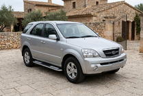 Kia Sorento I BL 2002–2009 Sānu pakāpieni Tayga V2 (2 gab., alumīnijs) foto 1