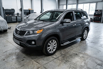 Kia Sorento II XM 2009–2014 Sānu pakāpieni Tayga V2 (2 gab., alumīnijs) 2013-2016 foto 1