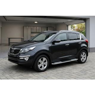 Sānu pakāpieni Tayga V2 (2 gab., alumīnijs) Kia Sportage 2010–2015 foto 1