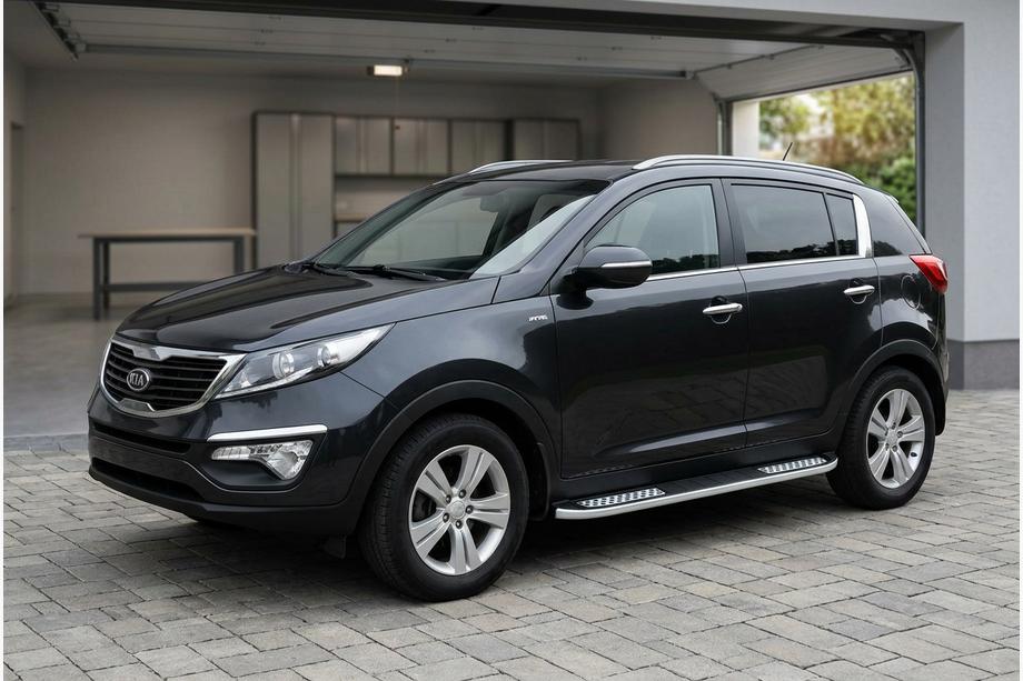 Kia Sportage 2010–2015 Sānu pakāpieni Tayga V2 (2 gab., alumīnijs) Image