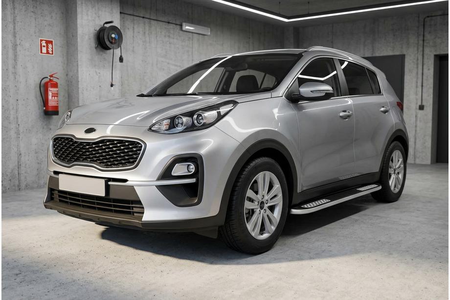 Kia Sportage 2015–2021 Sānu pakāpieni Tayga V2 (2 gab., alumīnijs) Image