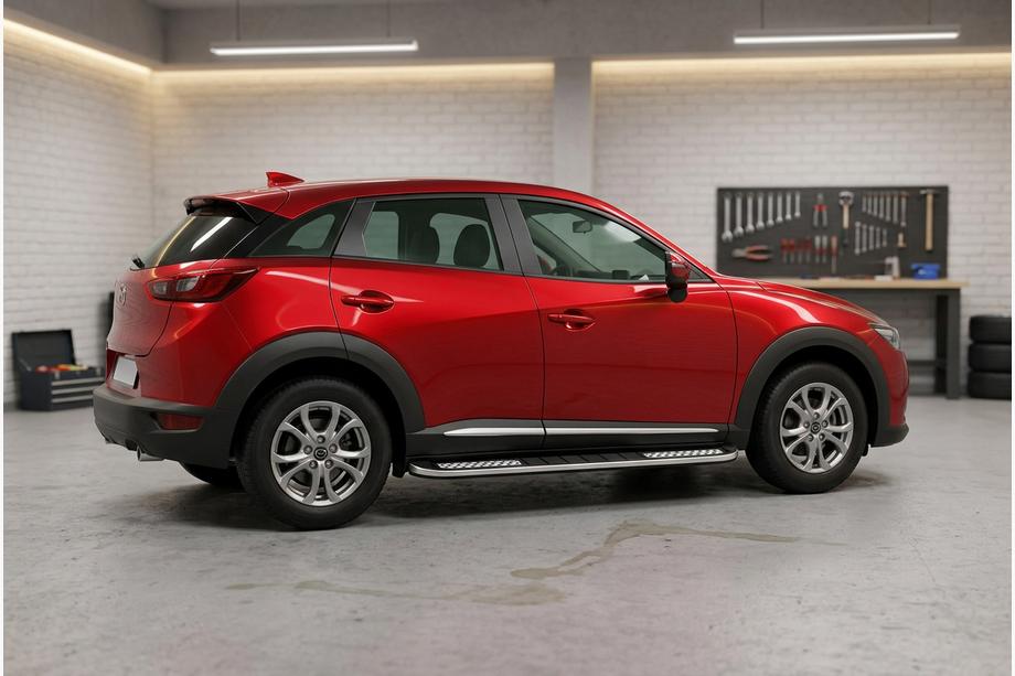 Mazda CX-3 2015– Sānu pakāpieni Tayga V2 (2 gab., alumīnijs) Foto 1