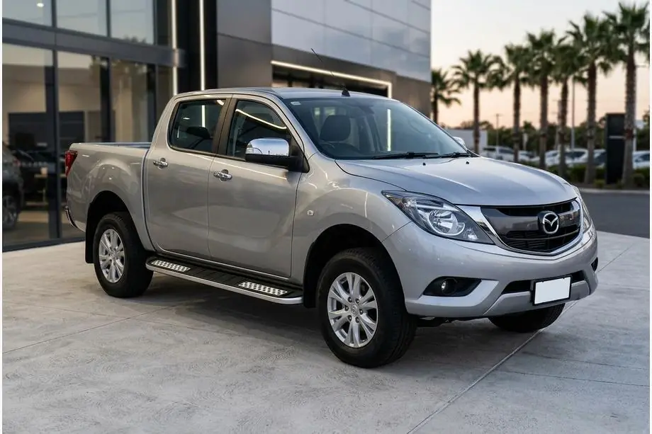 Mazda BT-50 2012– Sānu pakāpieni Tayga V2 (2 gab., alumīnijs) Image