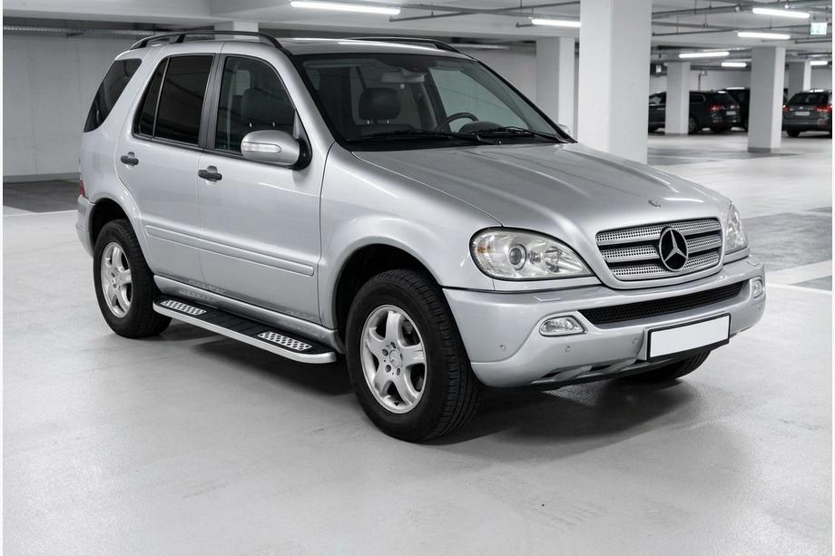 Mercedes ML W163 1997–2005 Sānu pakāpieni Tayga V2 (2 gab., alumīnijs) Image