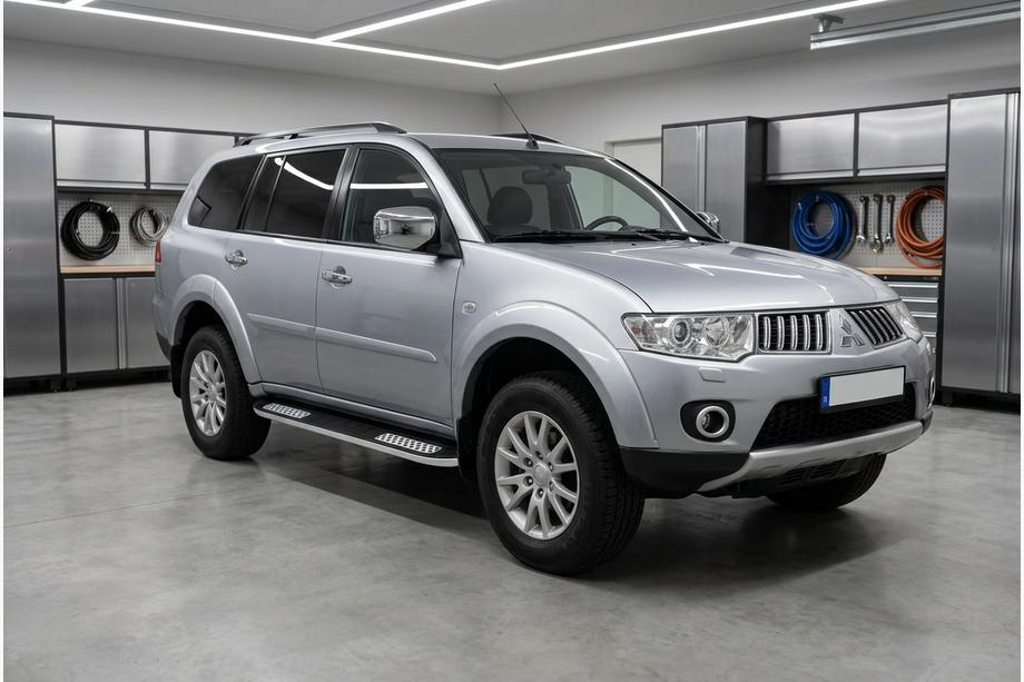 Mitsubishi Pajero Sport 2008–2015 Sānu pakāpieni Tayga V2 (2 gab., alumīnijs) Image