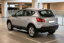 Nissan Qashqai 2007–2010 Sānu pakāpieni Tayga V2 (2 gab., alumīnijs) foto 1