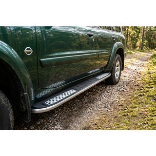Sānu pakāpieni Tayga V2 (2 gab., alumīnijs) foto 1
