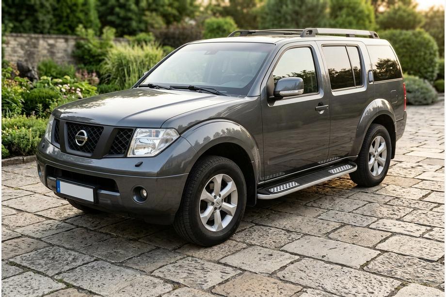 Nissan Pathfinder R51 2005–2014 Sānu pakāpieni Tayga V2 (2 gab., alumīnijs) Foto 1