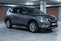 Nissan X-trail T32/Rogue 2014–2021 Sānu pakāpieni Tayga V2 (2 gab., alumīnijs) foto 1