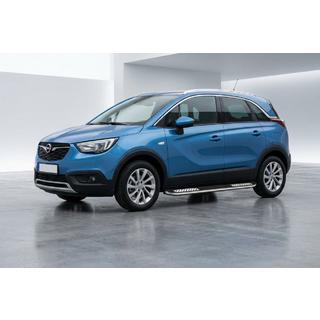 Sānu pakāpieni Tayga V2 (2 gab., alumīnijs) Opel Crossland X 2017–2024 foto 1