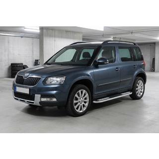 Sānu pakāpieni Tayga V2 (2 gab., alumīnijs) Skoda Yeti 2009–2017 foto 1