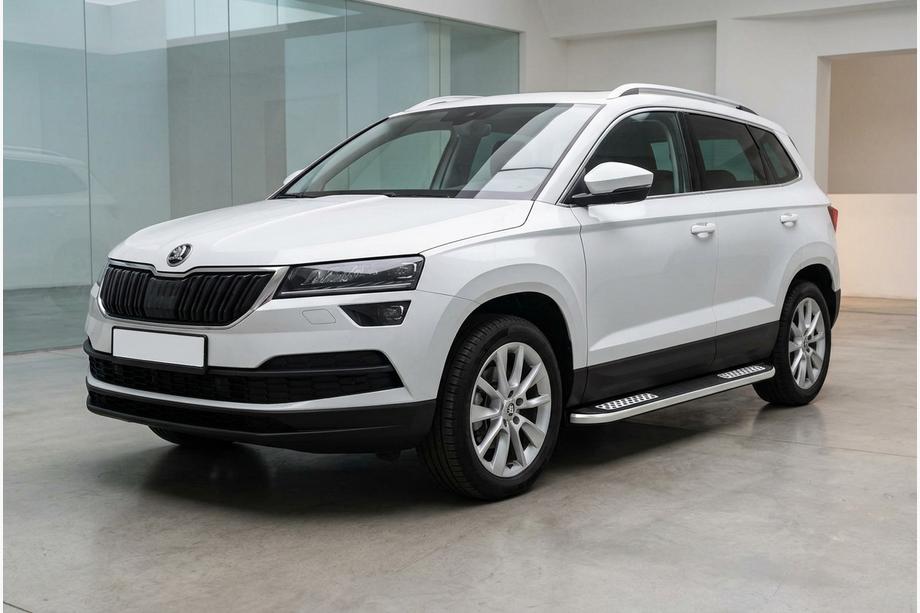 Skoda Karoq 2018– Sānu pakāpieni Tayga V2 (2 gab., alumīnijs) Image