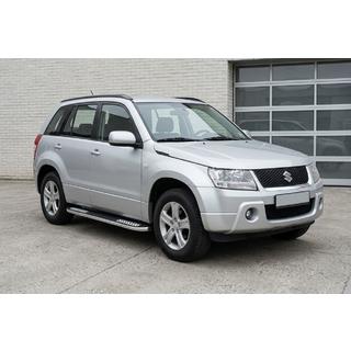 Sānu pakāpieni Tayga V2 (2 gab., alumīnijs) Suzuki Grand Vitara 2005–2017 foto 1