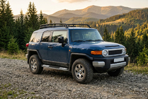 Toyota FJ Cruiser 2006–2022 Sānu pakāpieni Tayga V2 (2 gab., alumīnijs) foto 1