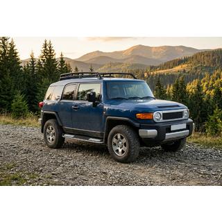 Sānu pakāpieni Tayga V2 (2 gab., alumīnijs) Toyota FJ Cruiser 2006–2022 foto 1