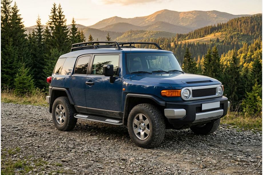 Toyota FJ Cruiser 2006–2022 Sānu pakāpieni Tayga V2 (2 gab., alumīnijs) Image
