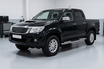 Toyota Hilux 2006–2015 Sānu pakāpieni Tayga V2 (2 gab., alumīnijs) foto 1