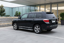 Toyota Highlander 2008–2013 Sānu pakāpieni Tayga V2 (2 gab., alumīnijs) foto 1