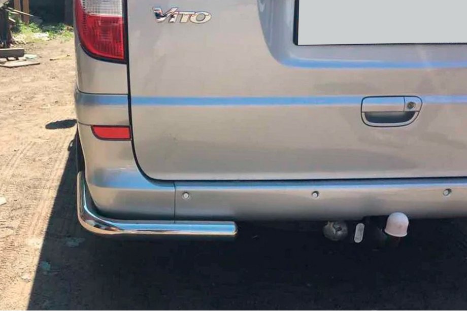 Mercedes Vito W639 2004–2014 Aizmugurējie stūra elementi AK003 (2 gab., nerūsējošais tērauds) Īsā riteņu bāze Foto 6