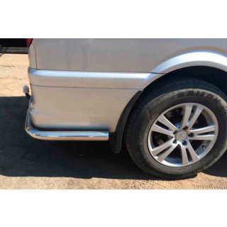 Aizmugurējie stūru elementi AK003 (2 gab., nerūsējošais tērauds) Mercedes Viano 2004–2014 foto 3