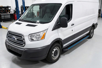 Ford Transit 2014– Sānu sliekšņi Maya Blue (2 gab., alumīnijs) foto 1