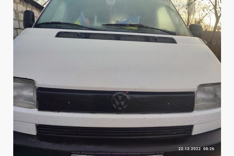 Volkswagen T4 Transporter 1990–2003 Ziemas augšējais radiatora režģa aizsegs Matēta taisnajai priekšpusei Image