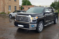 Toyota Tundra 2007–2021 Priekšējais ķengurtaisnis ST008 (nerūsējošais tērauds) foto 2