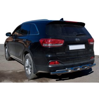 Aizmugures aizsargloks AK015 (nerūsējošais tērauds) Kia Sorento II XM 2009–2014 foto 1