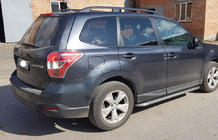 Subaru Forester 2013–2018 Sānu sliekšņi Premium (2 gab., nerūs.) Ø60 mm foto 1