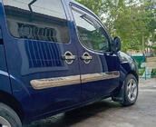 Fiat Doblo I 2005–2010 Durvju moldingi, platais modelis (4 gab., nerūsējošais tērauds) Carmos - turku teras foto 2