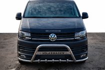Volkswagen T6 2015–2024 Nerūsējošā tērauda bullbar WT004-ST foto 1