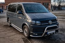 Volkswagen T6 2015–2024 Nerūsējošā tērauda bullbar WT004-ST foto 3