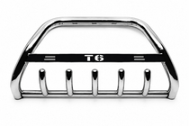 Volkswagen T6 2015–2024 Nerūsējošā tērauda bullbar WT004-ST foto 5