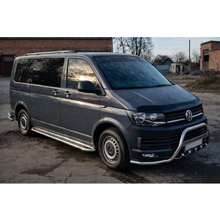 Nerūsējošā tērauda bullbar WT004-ST foto 2