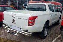 Fiat Fullback 2016– Aizmugurējais aizsargstienis AK-Special (nerūsējošais tērauds) foto 4