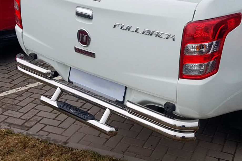 Mitsubishi L200 2015–2024 Aizmugurējais aizsargstienis AK-Special (nerūsējošais tērauds) Image