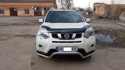Nissan X-trail T31 2007–2014 Priekšējais aizsargstienis ST007 (nerūsējošais tērauds) foto 3