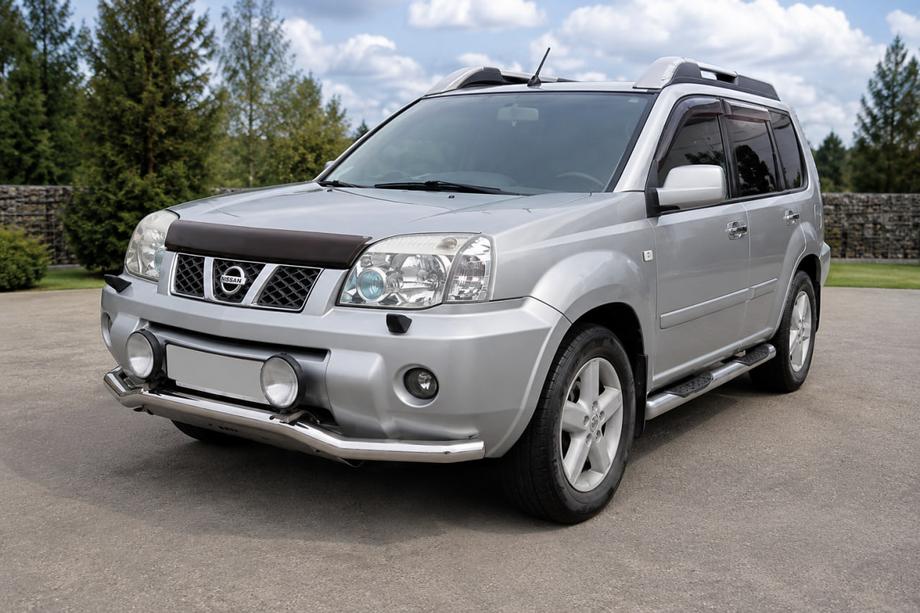Nissan X-trail T30 2002–2007 Priekšējais aizsargstienis ST007 (nerūsējošais tērauds) Image