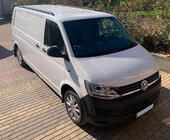 Volkswagen T6 2015–2024 Integrētie jumta reliņi (melni) foto 37