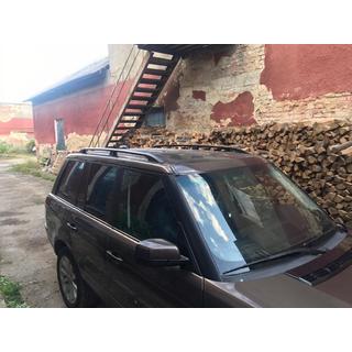 Alumīnija jumta reliņi (melni) Range Rover III L322 2002–2012 foto 3