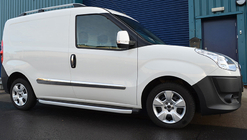 Fiat Doblo II 2010–2022 Durvju rokturu uzlikas (4 gab., nerūsējošais tērauds) Carmos - turku teras foto 2