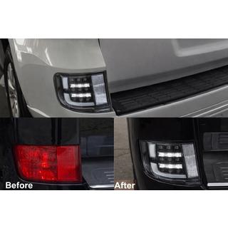 Aizmugurējie miglas lukturi 2016-2021 (Executive Black) Toyota Land Cruiser 200 2007–2021 foto 1