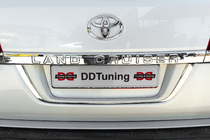 Toyota Land Cruiser 200 2007–2021 Numura zīmes turētājs (standarta) Melna foto 2