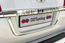 Toyota Land Cruiser 200 2007–2021 Numura zīmes turētājs (standarta) Melna foto 8